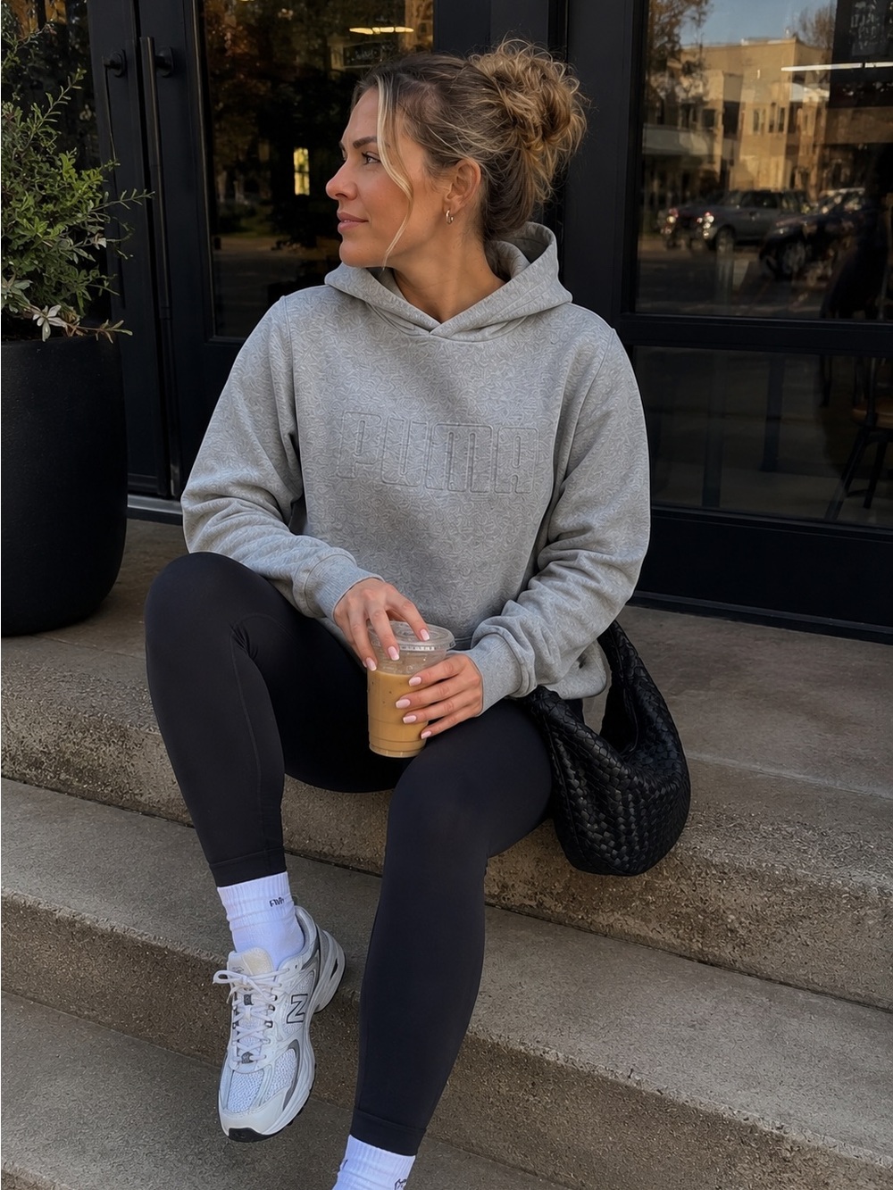 Gray Puma Sweatshirt
